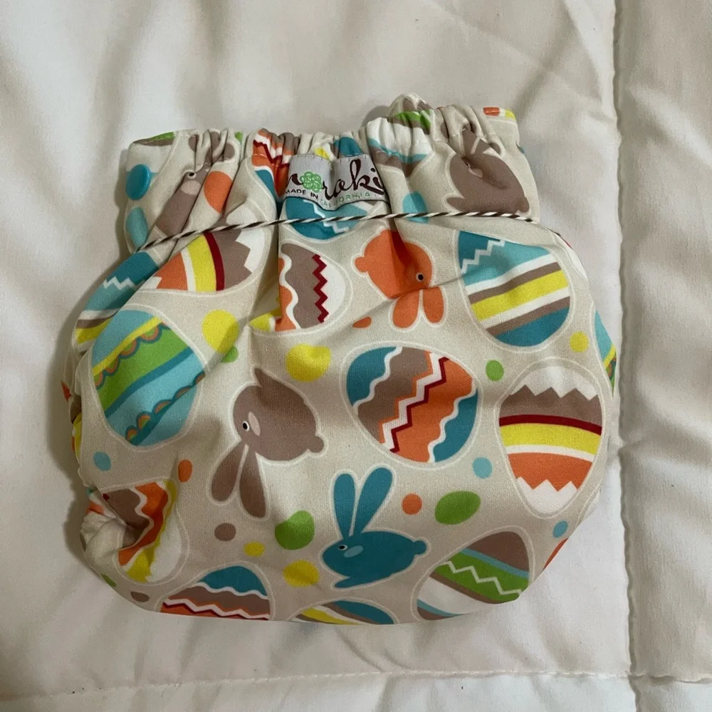 Easter Egg Diaper Cover - Multicolor